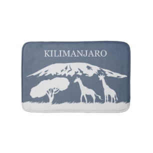Kilimanjaro (blau) badematte