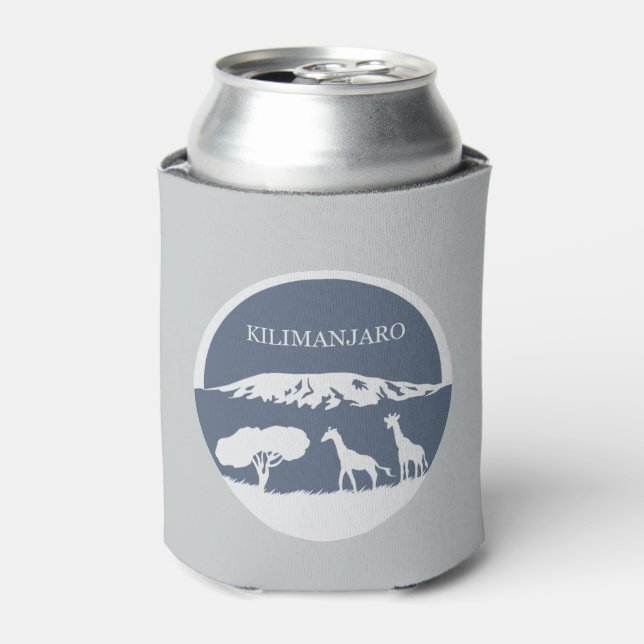 Kilimanjaro (blau) dosenkühler (Kanne Vorderseite)