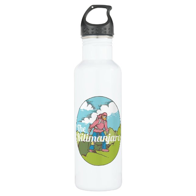 Kilimanjaro Edelstahlflasche (Vorderseite)