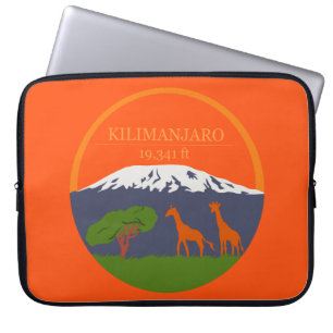 Kilimanjaro Höhe Laptopschutzhülle