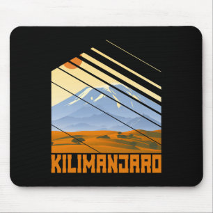 Kilimanjaro Idee Berge Klettern Wandern  Mousepad