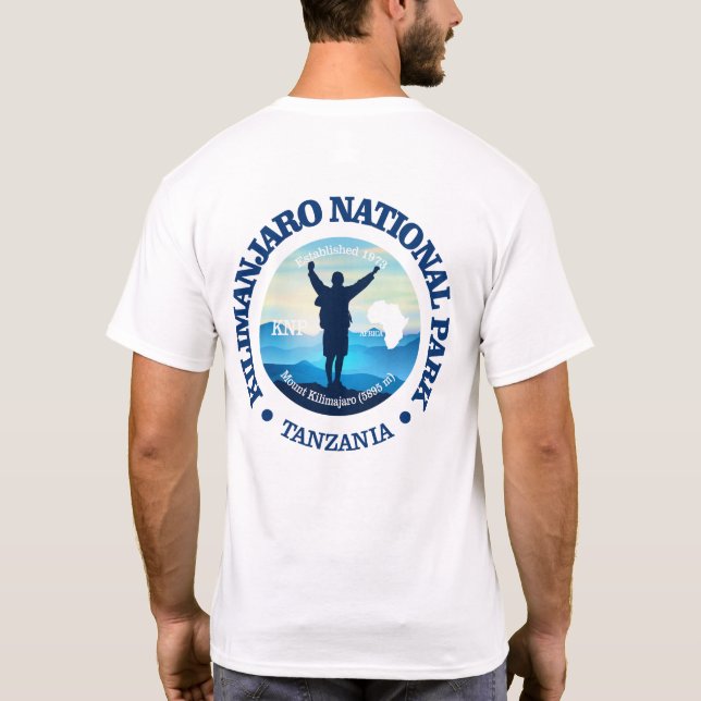 Kilimanjaro NP (V) T-Shirt (Rückseite)