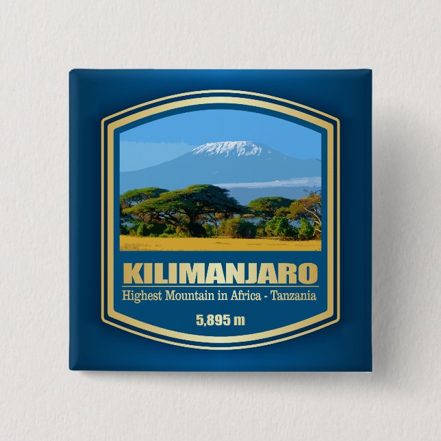 Kilimanjaro (PF) Button (Vorderseite)
