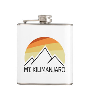 Kilimanjaro Retro Flachmann