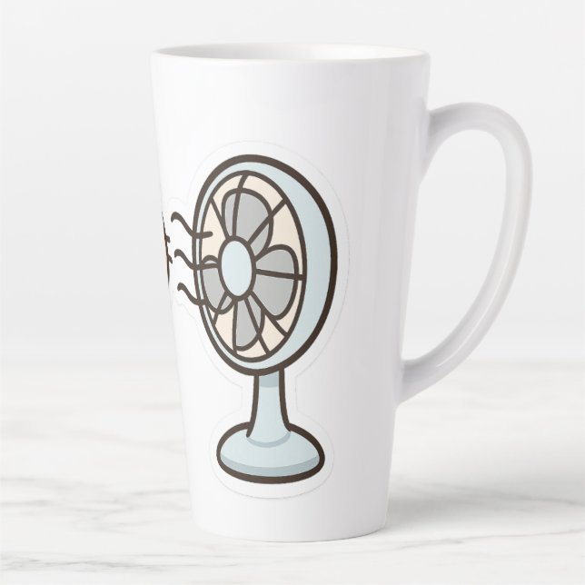 Kill Cat by Fan - Niedliche Sommerkleidung" Milchtasse (Rechts)