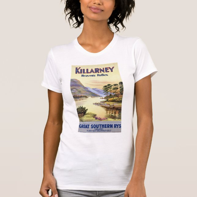 Killarney, der Reflex des Himmels T-Shirt (Vorderseite)