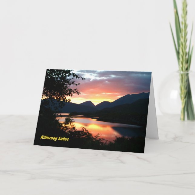 Killarney Feiertagskarte (Vorderseite)