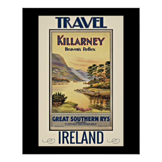 Killarney, Himmelsreflex, Poster (Vorderseite)