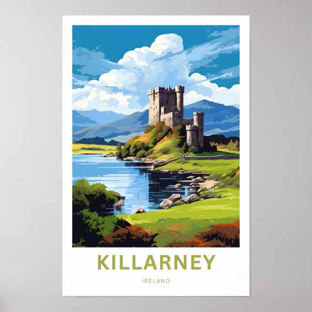 Killarney Ireland Travel Print Poster (Vorne)