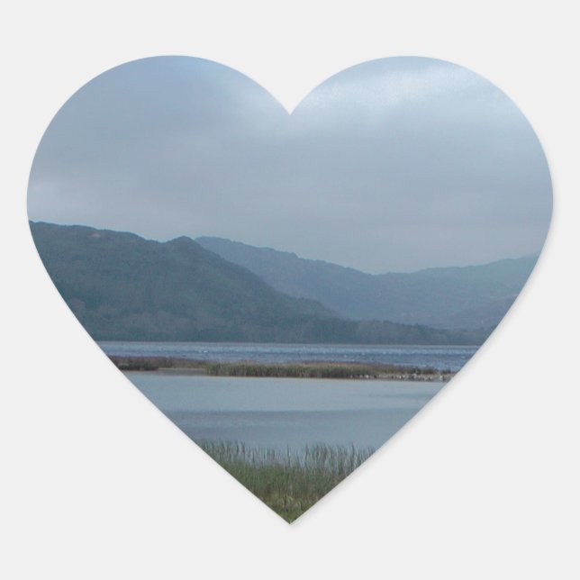Killarney Irland Herz-Aufkleber (Vorderseite)