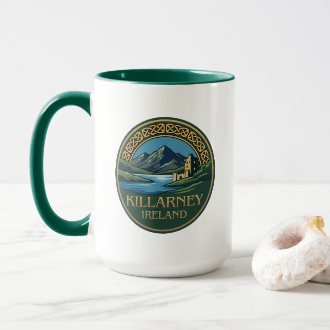 Killarney Irland Tasse (Mit Donut)