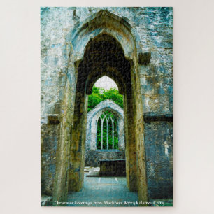 Killarney Muckross Abbey. Kerry Irland. Jigsaw Pu