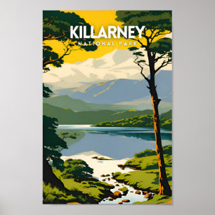 Killarney National Park Travel Poster