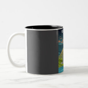 Killarney National Parkat night Nature Landschaft Zweifarbige Tasse