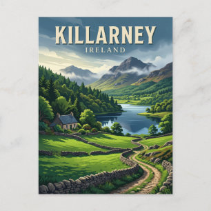 Killarney-Nationalpark Irland Postkarte