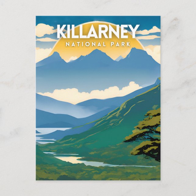 Killarney Nationalpark Postkarte (Vorderseite)