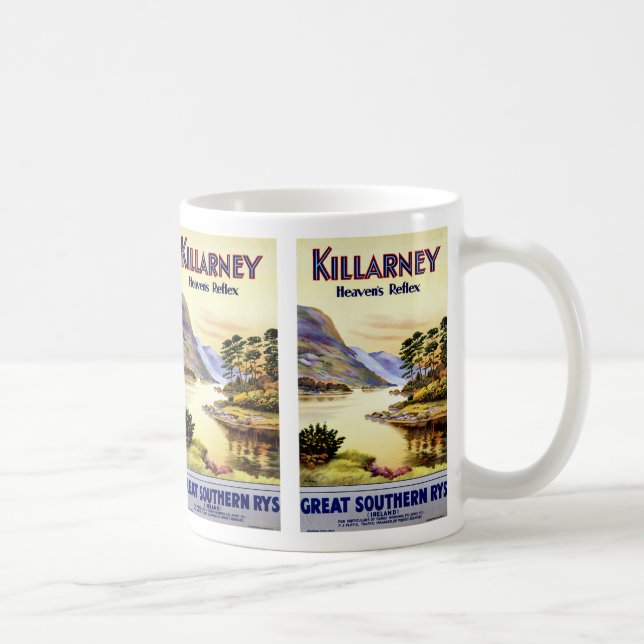 Killarney ~ Reflex des Himmels Kaffeetasse (Rechts)