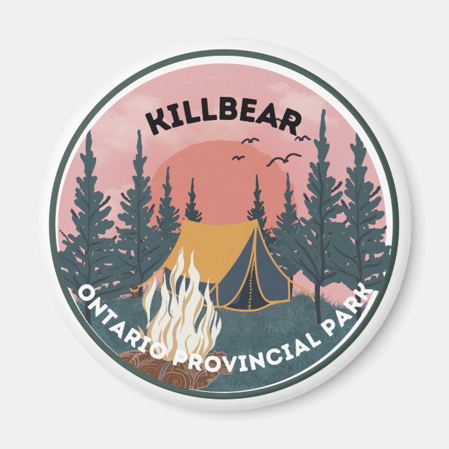 Killbear Ontario Provincial Park Magnet (Vorne)