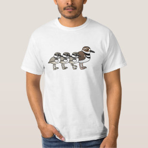 Killdeer u. drei Küken T-Shirt