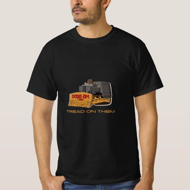Killdozer-Tread auf ihnen T Shirt essenzieller T - (Vorderseite)