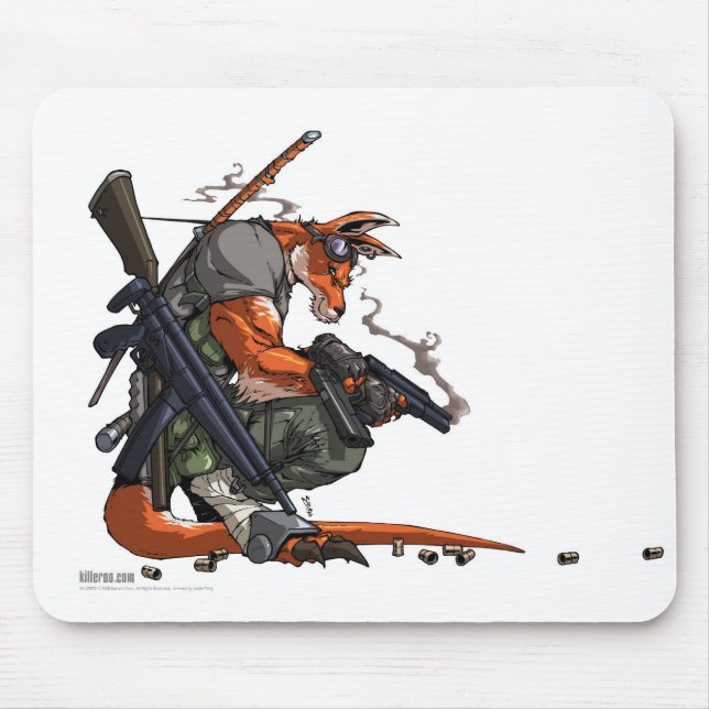 Killeoo mousepad durch Andie Zange (Vorne)