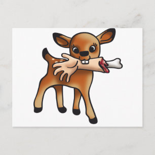 Killer Bambi Postkarte
