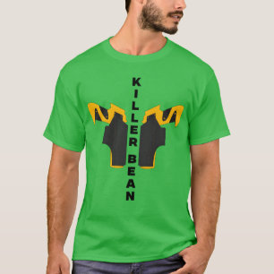 Killer Bean Pistole Design Junge T-Shirt