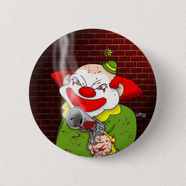 Killer Clown Button (Vorderseite)