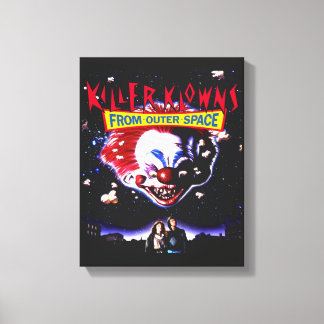 Killer Klowns Clowns From Outer Space Movie Horror Leinwanddruck
