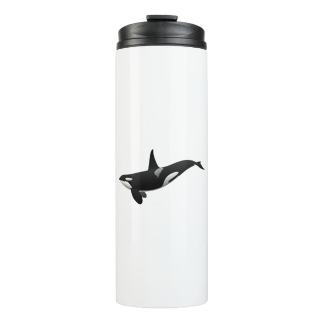 Killer Orca Wal Thermosbecher (Vorderseite)