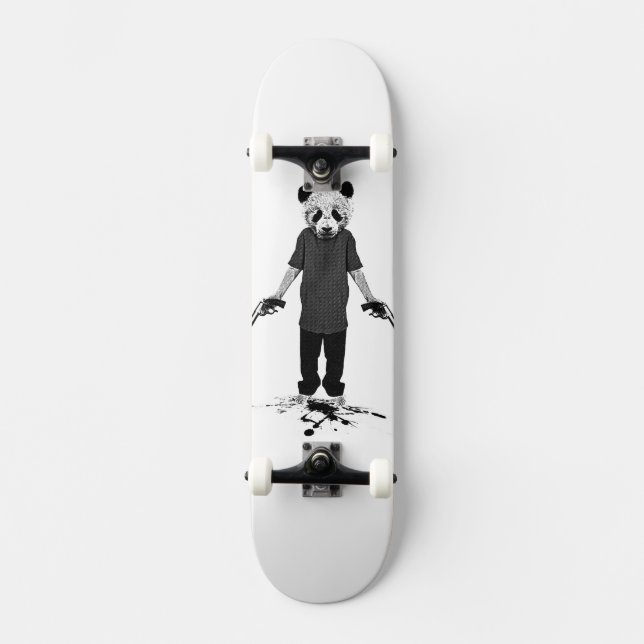 Killer Panda Skateboard (Vorderseite)
