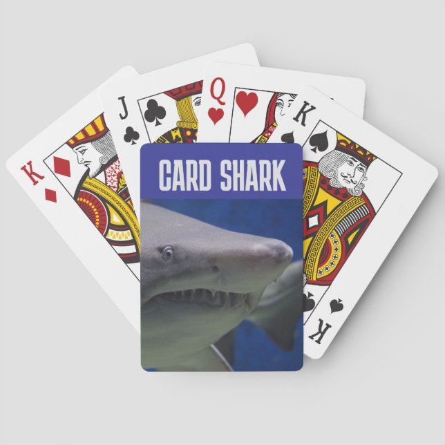 KILLER SHARK CARD SHARD Spielkarten (Rückseite)