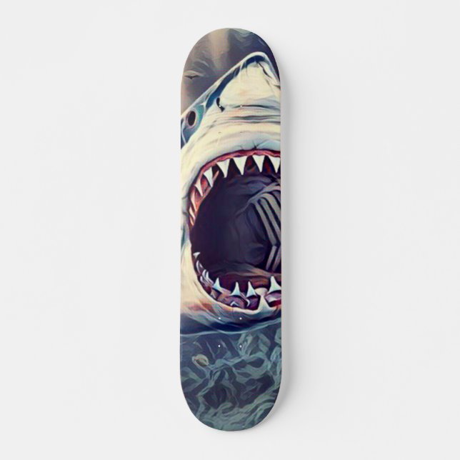 Killer Shark Element Cruiser Custom Pro Long Board Skateboard (Vorne)