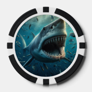 KILLER SHARK POKER CHIPS