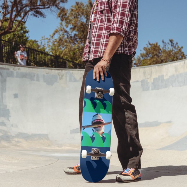 KILLER SHARK SURFBOARD Skateboard Deck (Extérieur 2)
