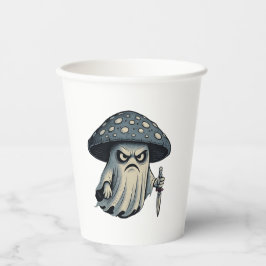 Killer 'Shroom - Spooky Ghost with Knife Pappbecher