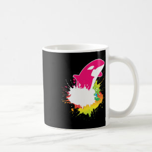 Killer Wal Animal Gift Sea Creatures Colorful or Kaffeetasse