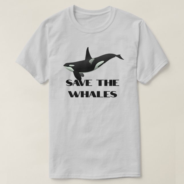Killer Whale Conservation T-Shirt (Design vorne)