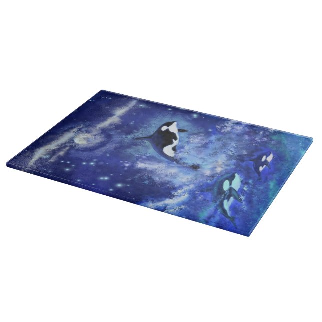 Killer Whale Cutting Board Schneidebrett (Ecke)