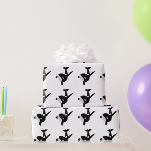 Killer Whale Geschenkpapier (Partygeschenke)