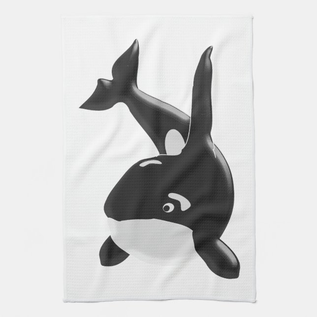 Killer Whale Geschirrtuch (Vertikal)