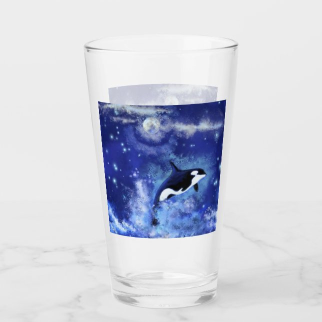 Killer Whale Glass Glas (Vorderseite)