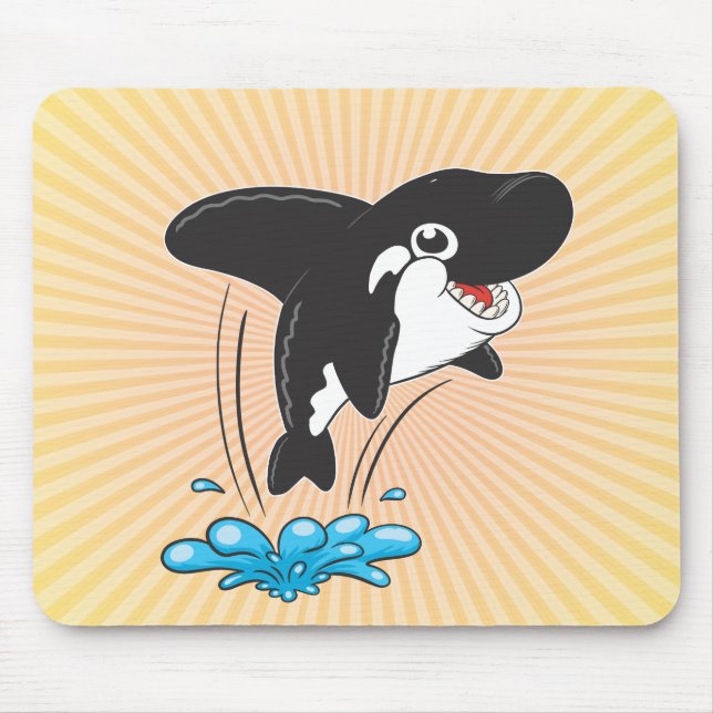 Killer Whale Mouse Pad Mousepad (Vorne)