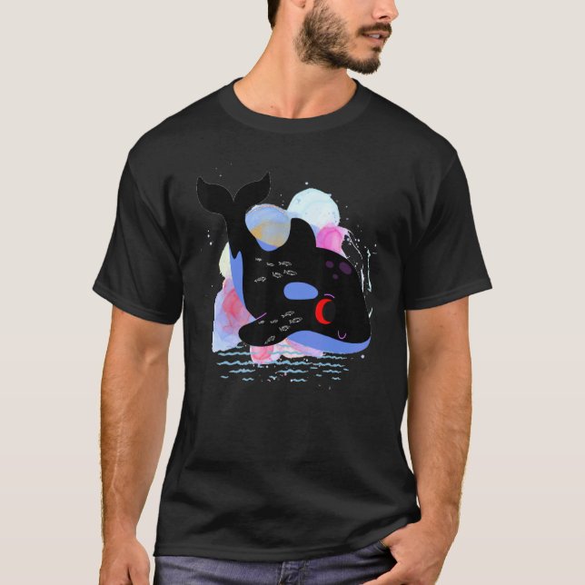 Killer Whale Orca,design orca ,Orca Family T-Shirt (Vorderseite)