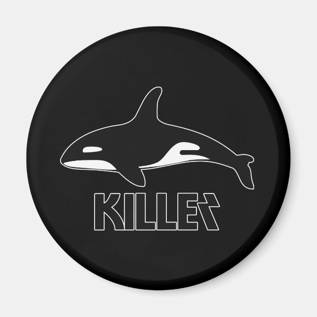 Killer Whale Orca of Death Magnet (Vorne)