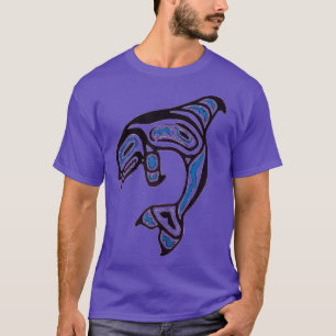Killer Whale Orca Pacific NW Indianer T-Shirt