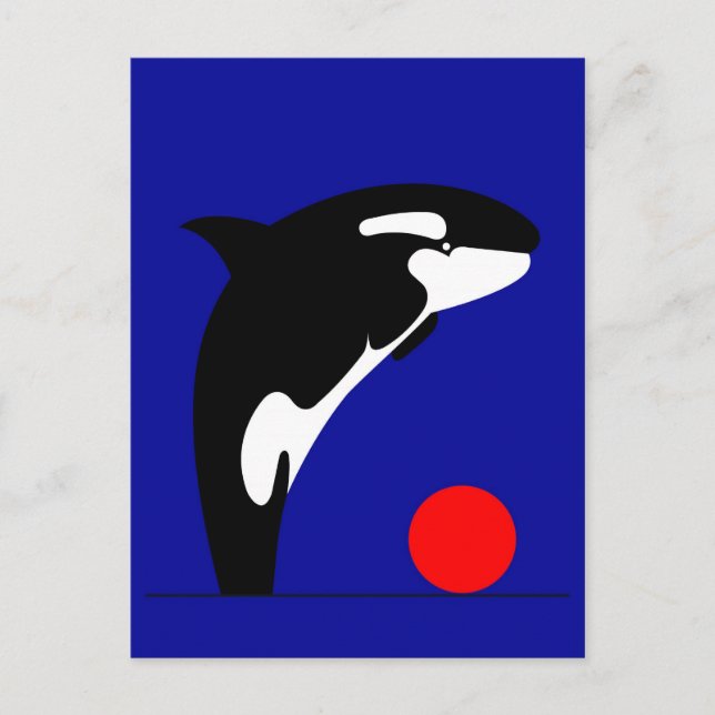 Killer Whale Postkarte (Vorderseite)