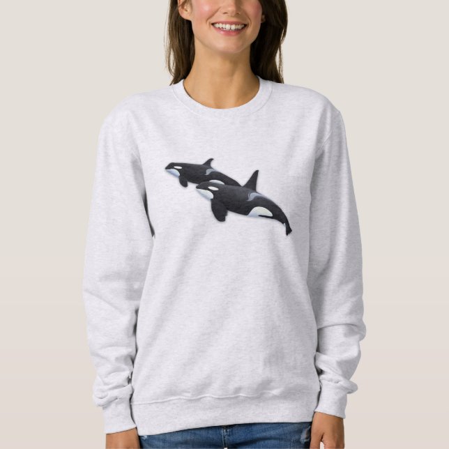 Killer Whale Sweatshirt (Vorderseite)