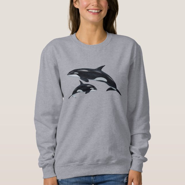 Killer Whale Sweatshirt (Vorderseite)
