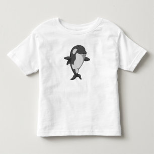 Killerwal an der Yoga-Fitness im Stehenden Kleinkind T-shirt